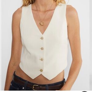 Wilfred Pacino Vest, white